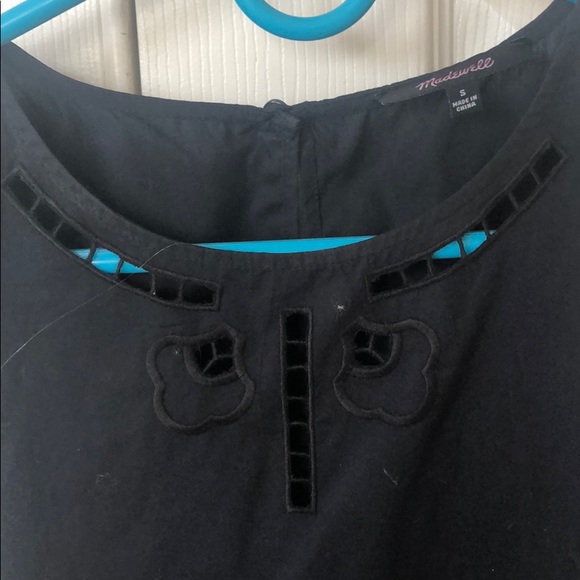 Madewell black blouse - Picture 3 of 4
